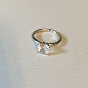 Vintage Uncas Cubic Zircona 1.25ct Ring